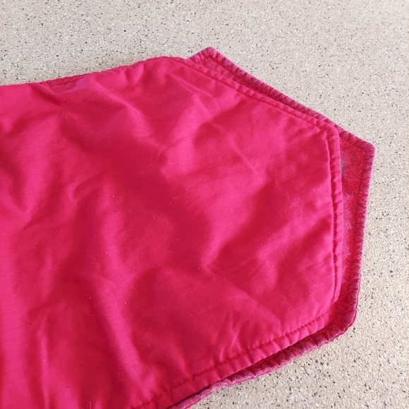 Santa Christmas Raindeer Snowman Table  Runner red Holiday decoration green - Picture 5 of 9